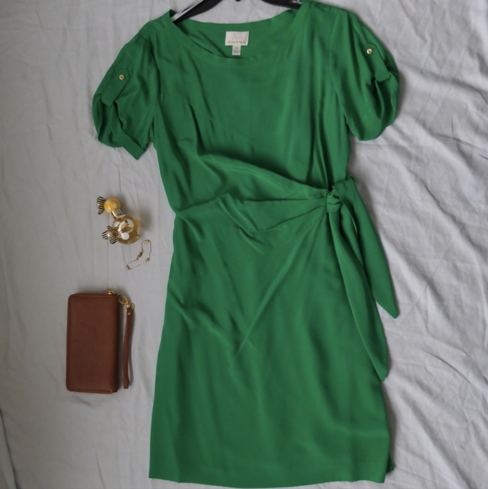 Donna M kelly green dress